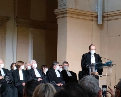Rentrée Solennelle - przemawia Dziekan Serge Deygas