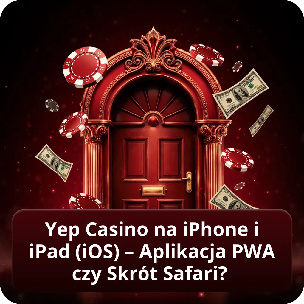 Yep Casino na iPhone i iPad (iOS) – Aplikacja PWA czy Skrót Safari?