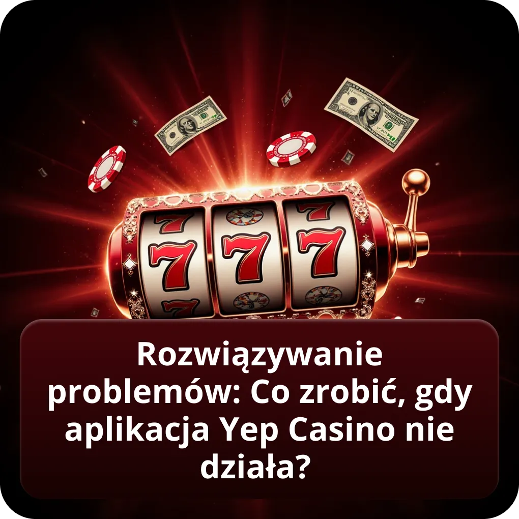 Rozwiązywanie problemów: Co zrobić, gdy aplikacja Yep Casino nie działa?