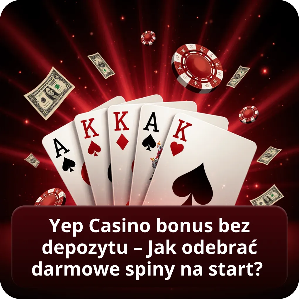 Yep Casino bonus bez depozytu – Jak odebrać darmowe spiny na start?