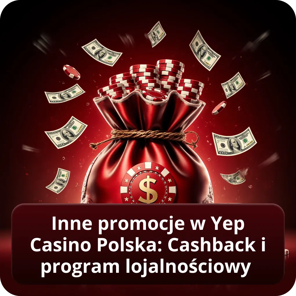 Inne promocje w Yep Casino Polska: Cashback i program lojalnościowy
